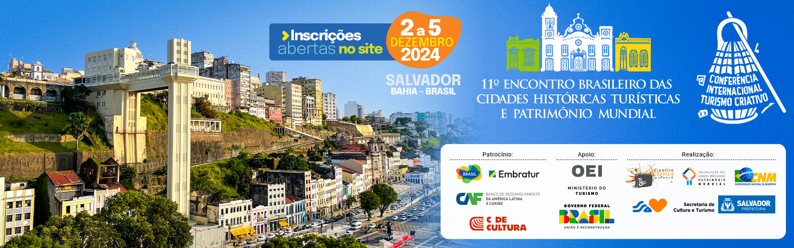 11º Encontro de Cidades Históricas - Salvador/BA